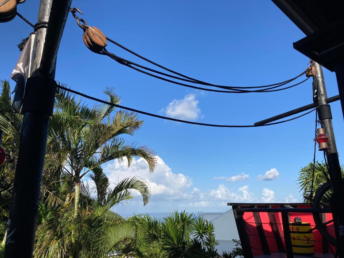 Piton Bungalows Ecolodges Deshaies Esterno foto